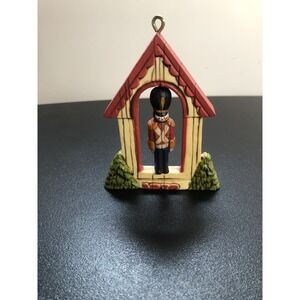 1976 Hallmark Twirl About Soldier Tree Trimmer Ornament Vintage W/Box